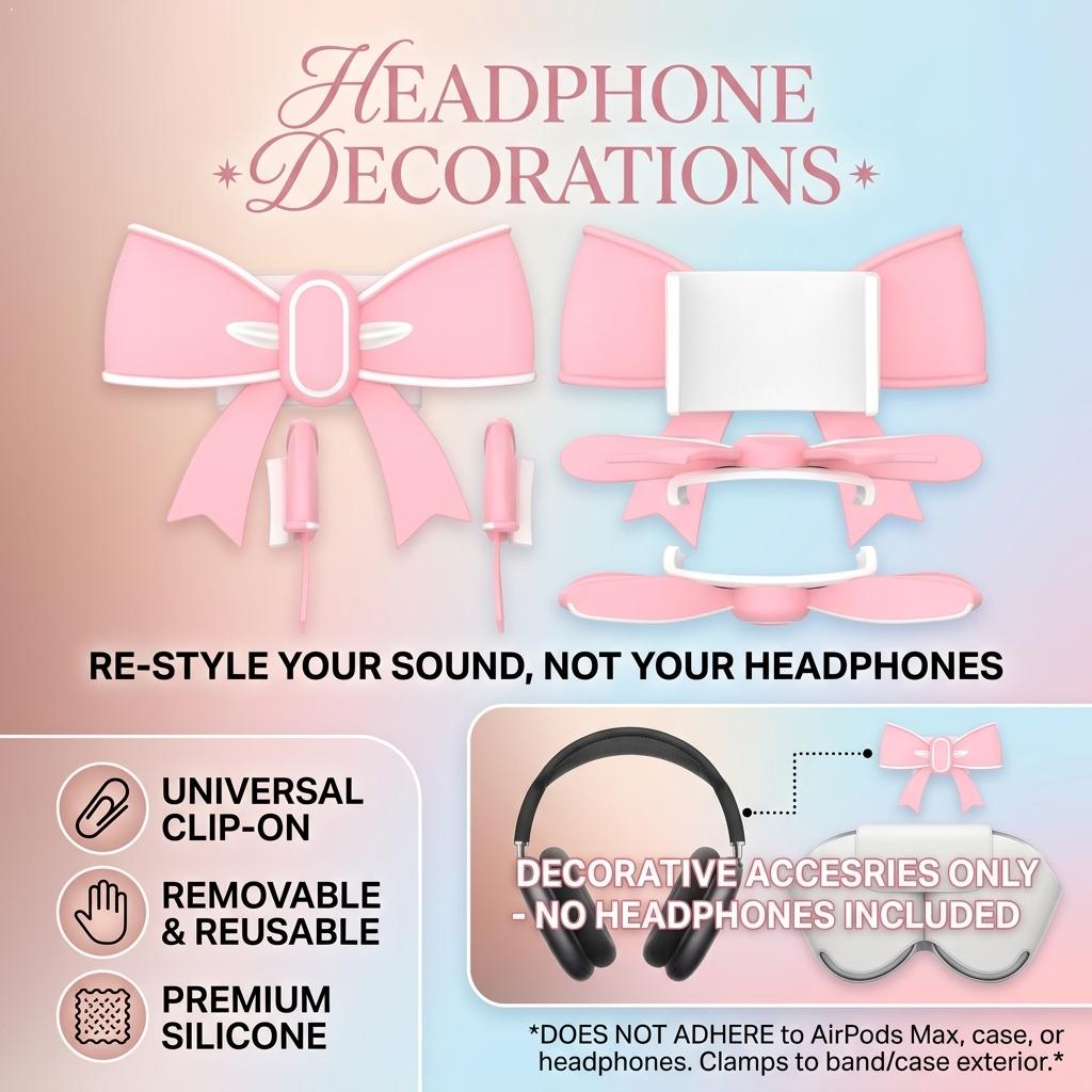 Beats Headphone Studio Pro - Para Beats Studio Pro: Clipe Decorativo
