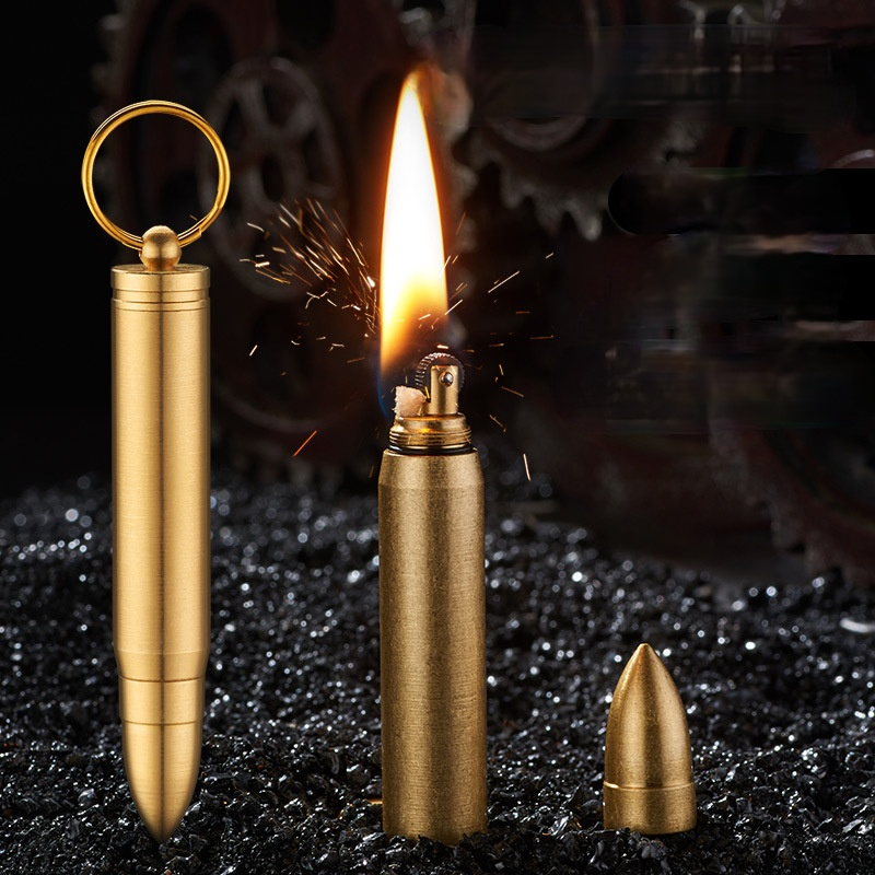 Dry Herb Vaping Accessories - Isqueiro de Cobre em Formato de