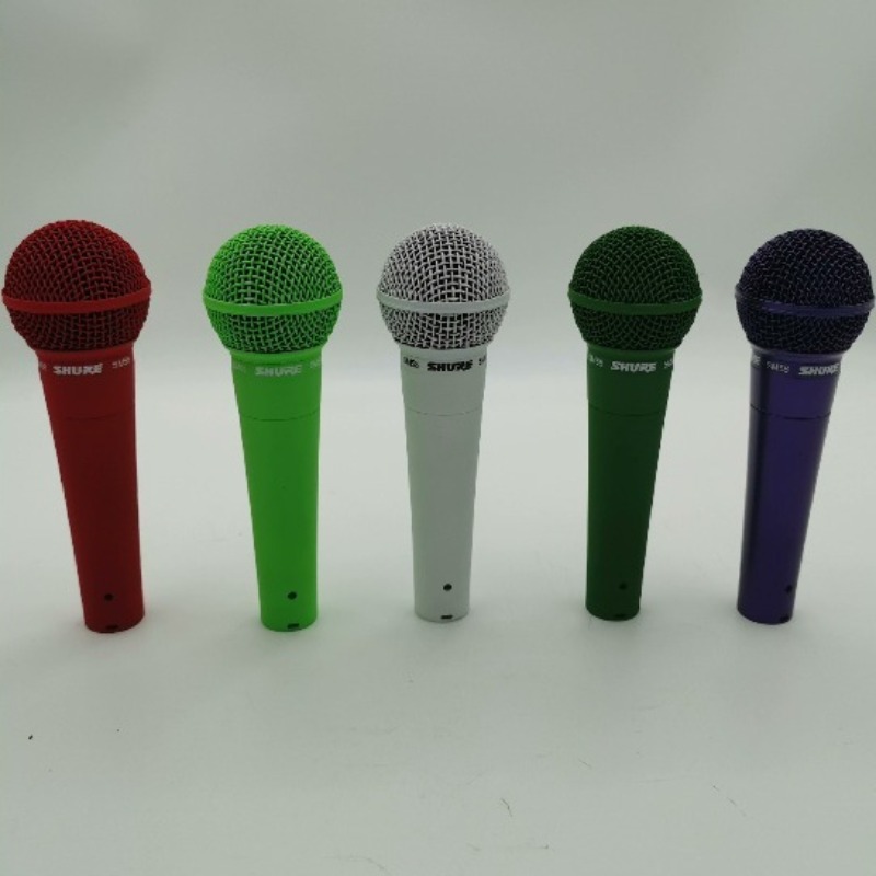 Shure Mic Sm58 - Microfone Dinâmico com Fio Shure SM58,
