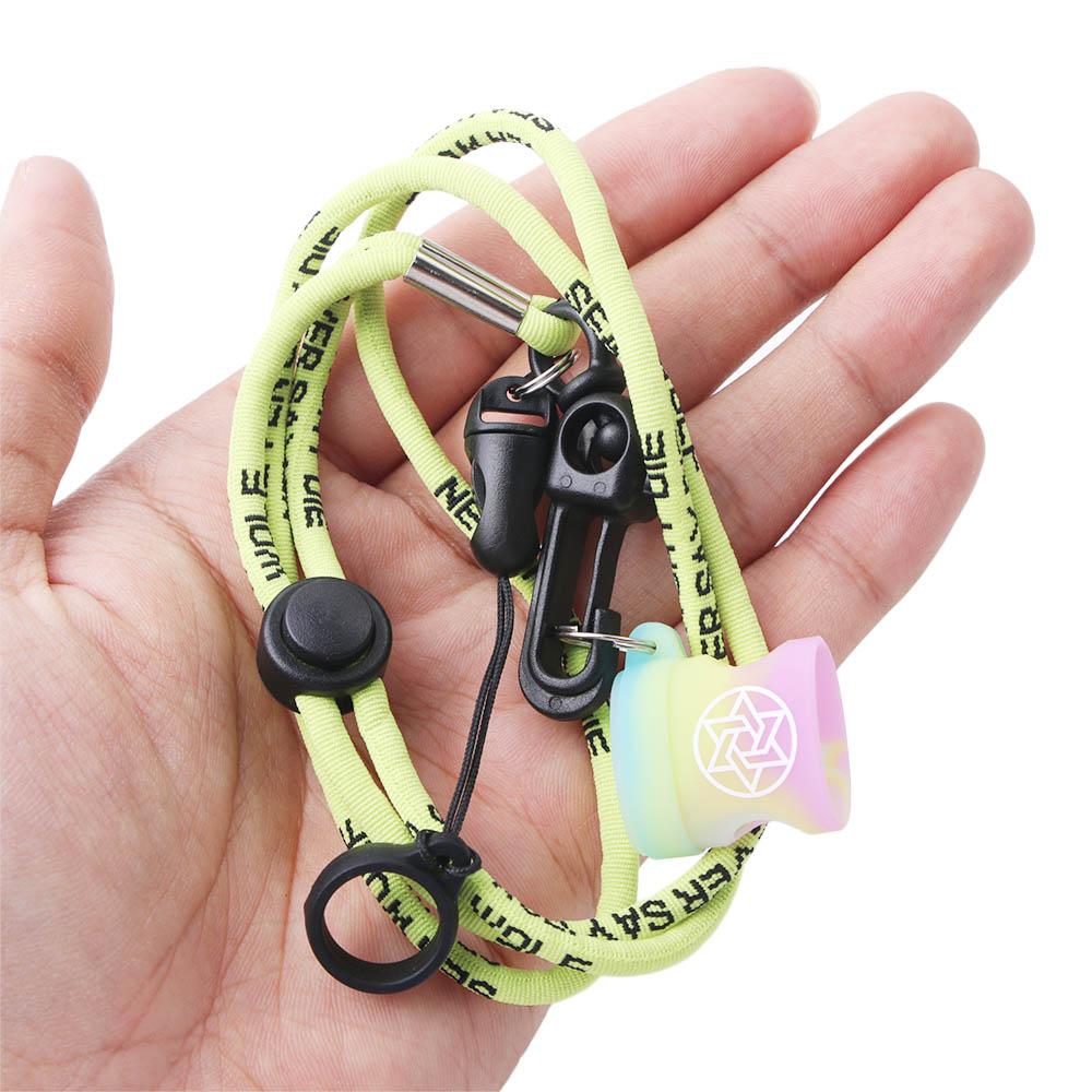 Vape Accessory - Universal Anti-Drop Silicone Anel Lanyard, Colar