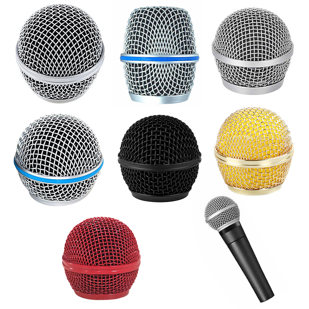 Shure Mic Sm58 - 1pc cabeça de substituição microfone aço