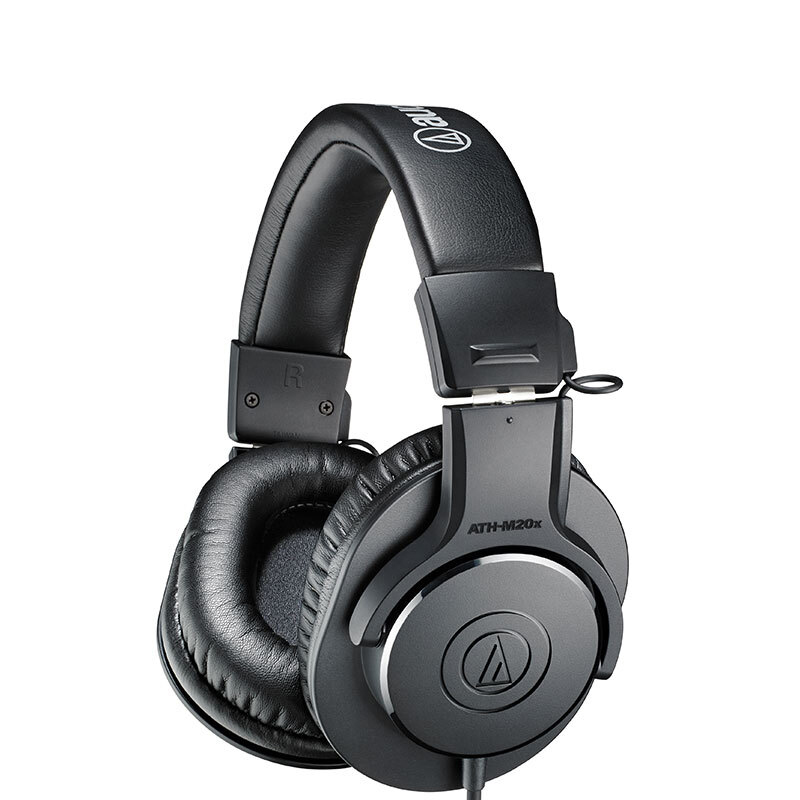 Audio Technica Headphone Ath-M20X - ATH-M20X Fones de ouvido profissionais originais