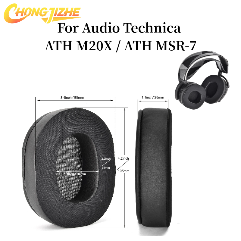 Audio Technica Headphone Ath-M20X - Almofadas de espuma para fones de