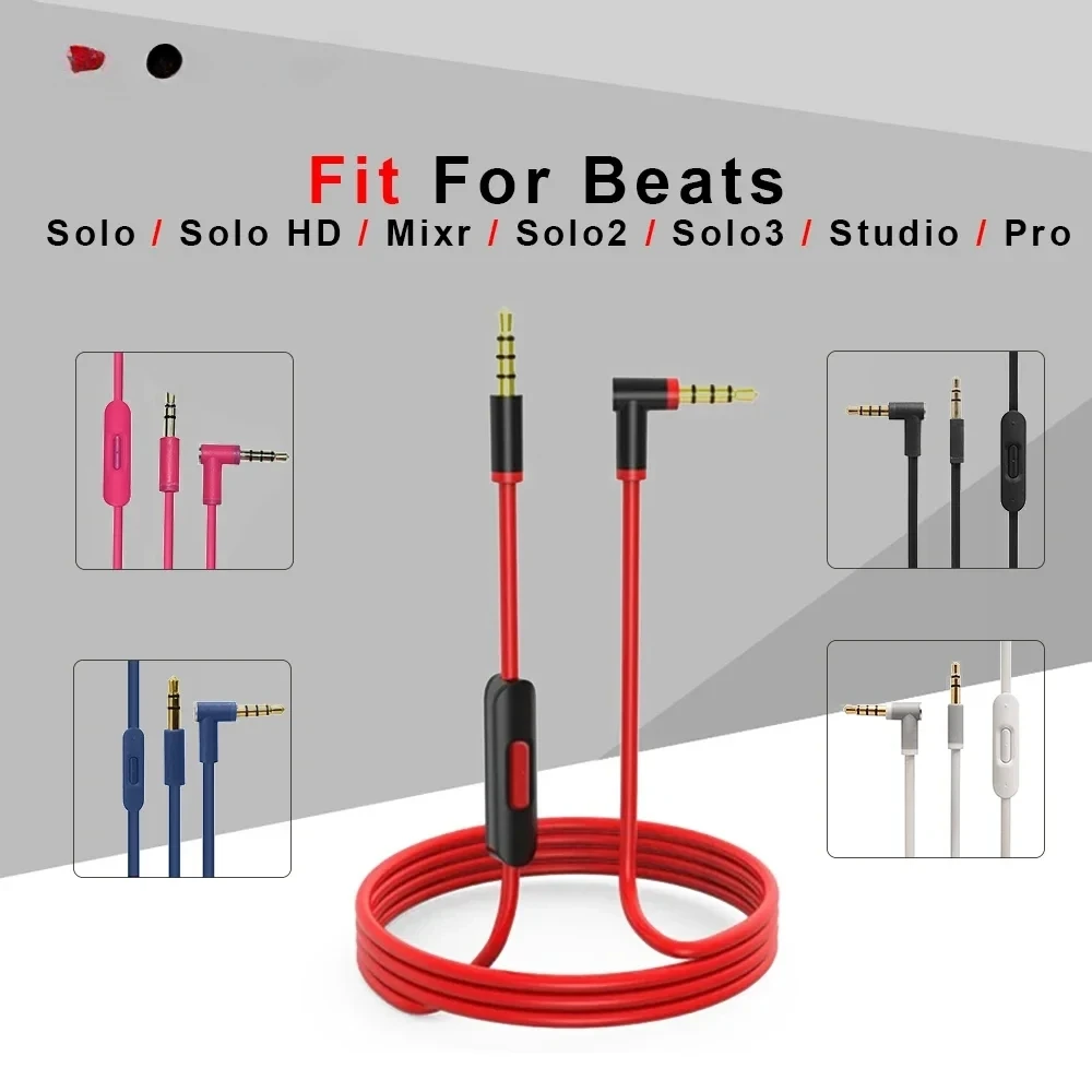 Beats Headphone Studio Pro - Cabo de áudio de substituição com