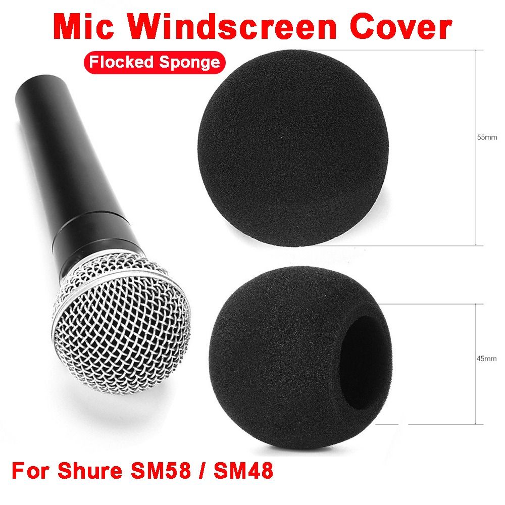 Shure Mic Sm58 - Capa de Substituição para Microfone, Espuma