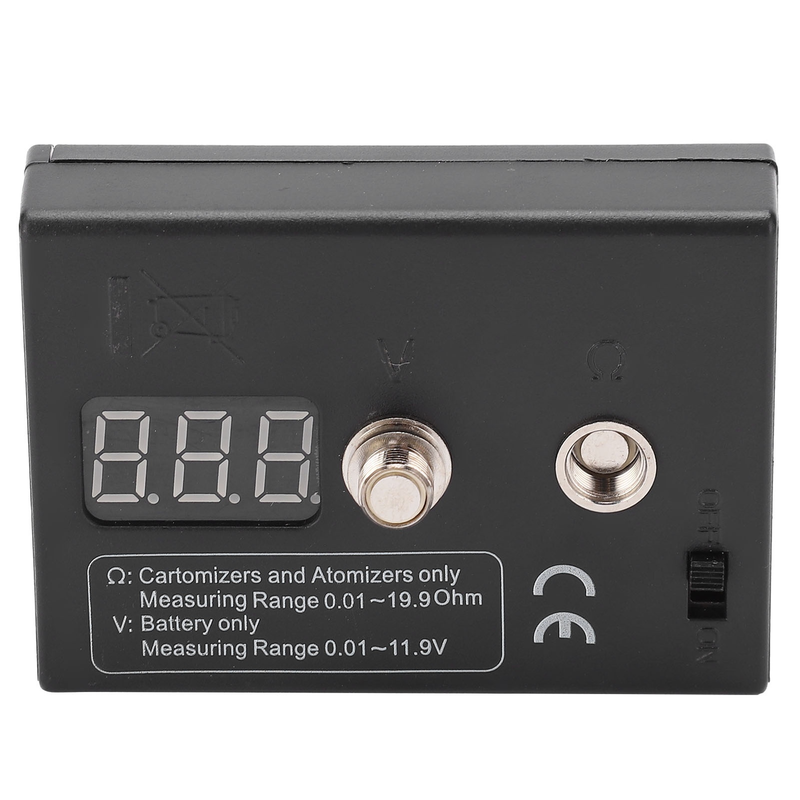 Ohm Meter Reader - Medidor de Resistência OHM, Leitor de