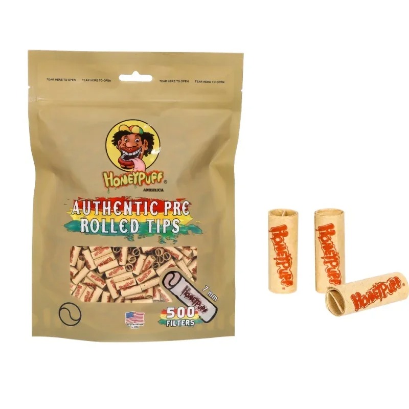 Smoking & Vaping Accessories - 500 Peças/Lote Pontas de Cigarro Naturais