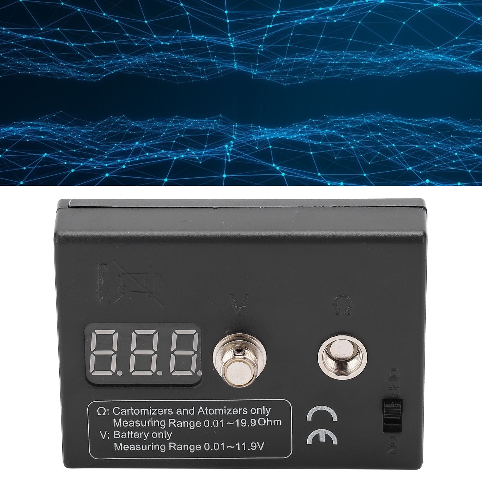 Medidor de Resistência OHM 0.0 - Ohm Meter Reader avaliação e preço