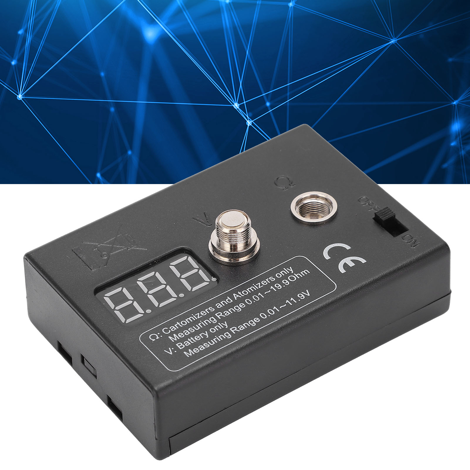 Medidor de Resistência OHM 0.0 - Ohm Meter Reader avaliação e preço