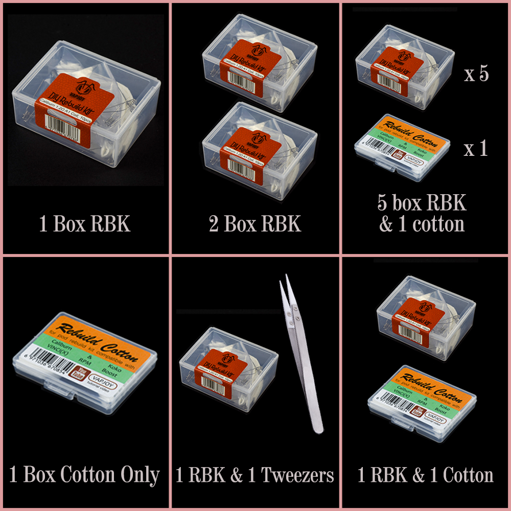 Kit de reconstrução vapjoy ori - Vape Accessory avaliação e preço