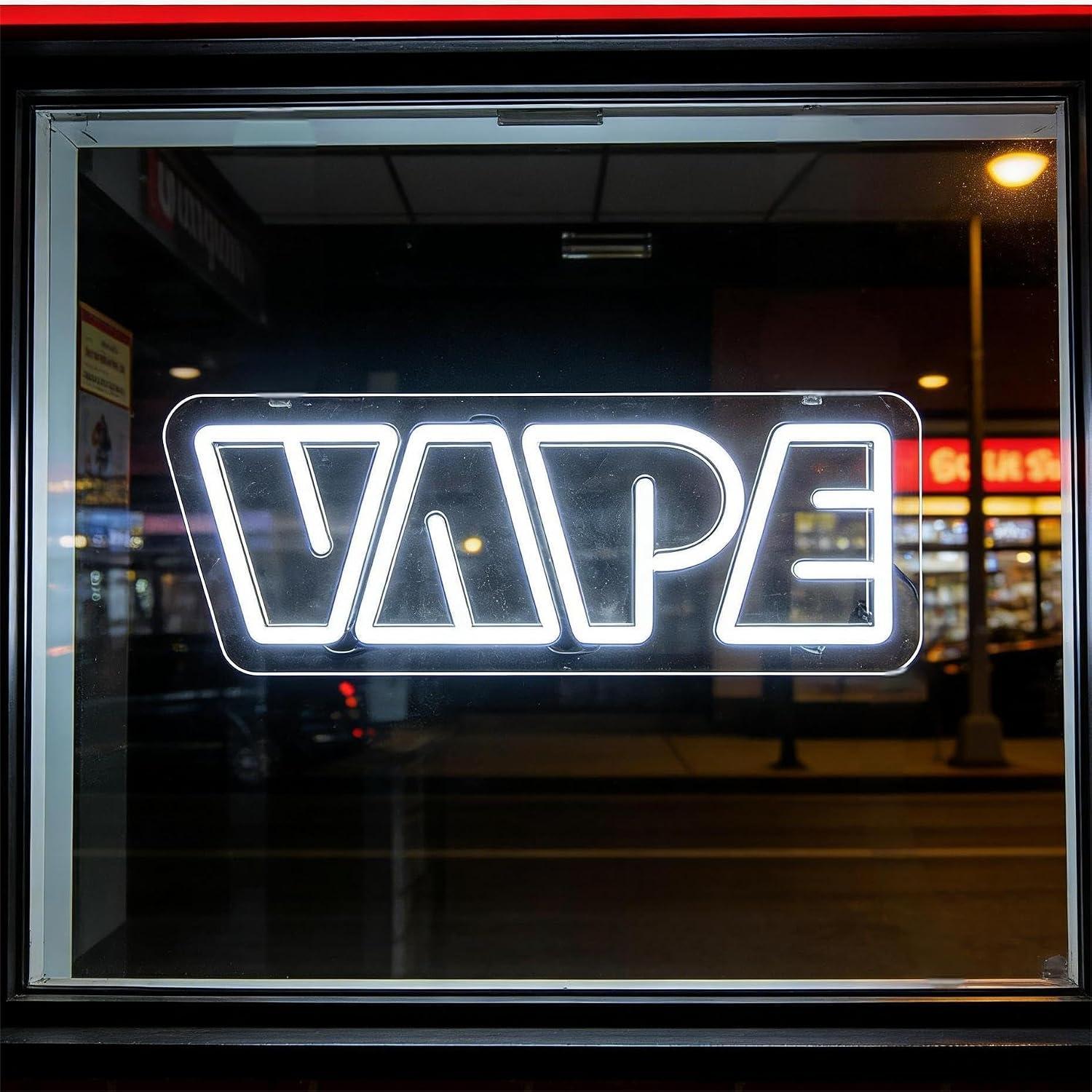Letreiro Neon VAPE com LED USB - Vaping Store avaliação e preço