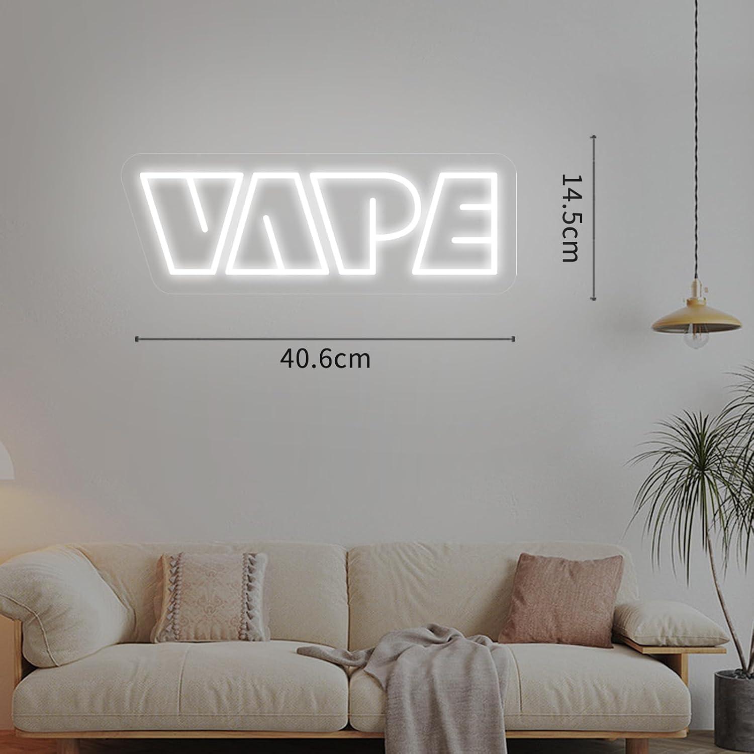 Letreiro Neon VAPE com LED USB - Vaping Store avaliação e preço