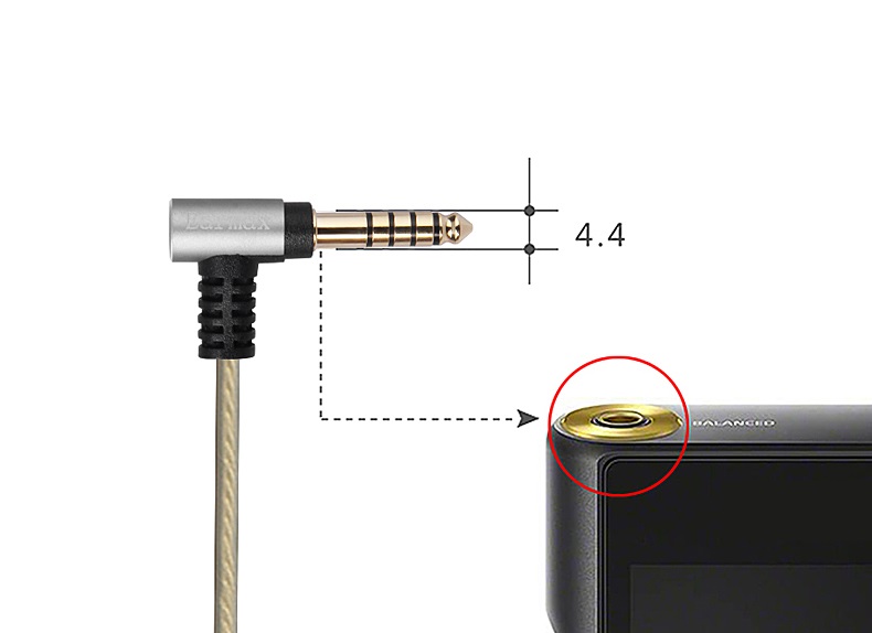 4.4mm/2.5mm cabo de áudio equi - Sennheiser Headphone Hd 560S avaliação e preço