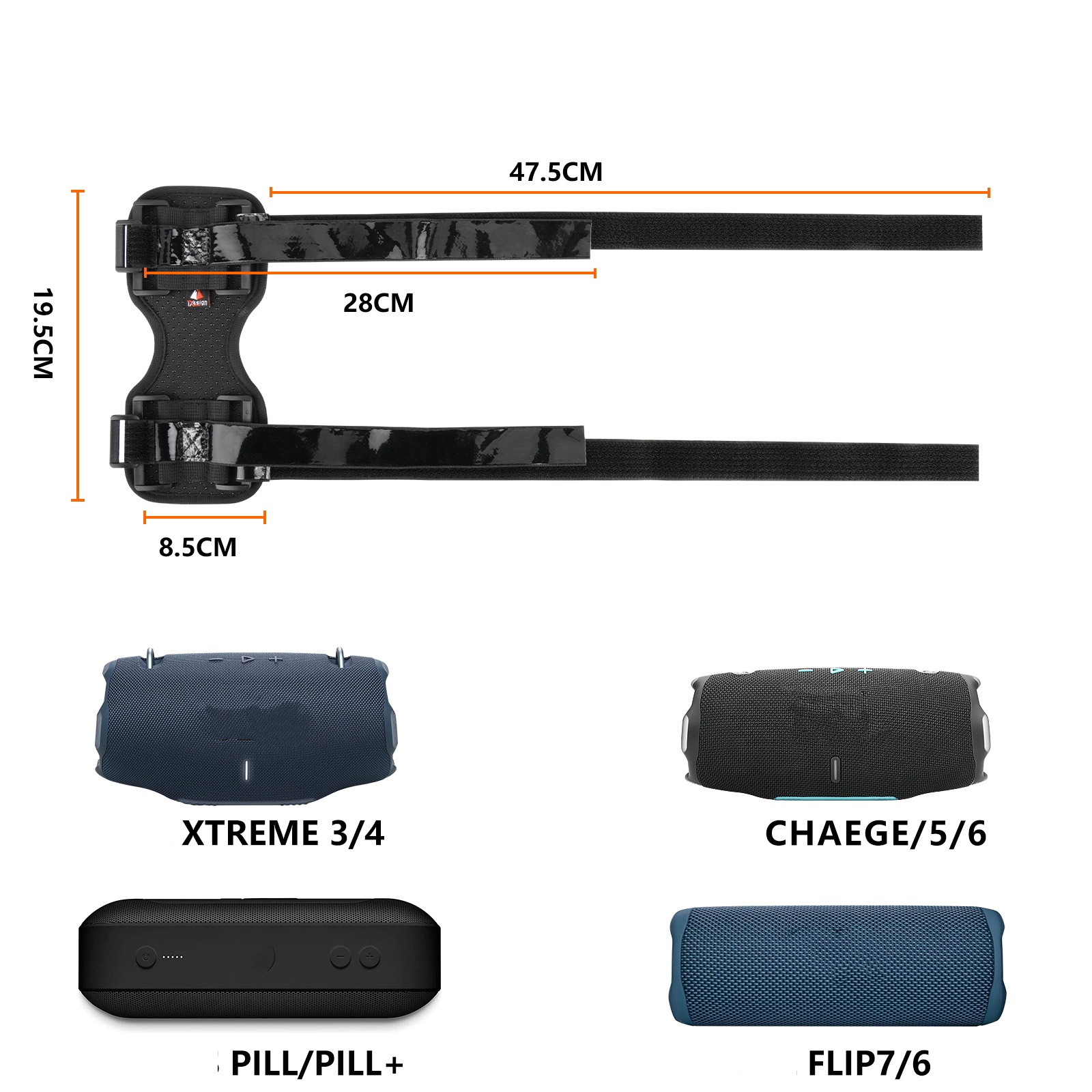Suporte de alto-falante preto  - Jbl Speaker Charge 5 avaliação e preço