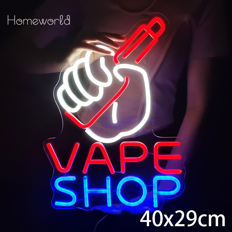 Vape shop sinal de néon para l - Vaping Store avaliação e preço