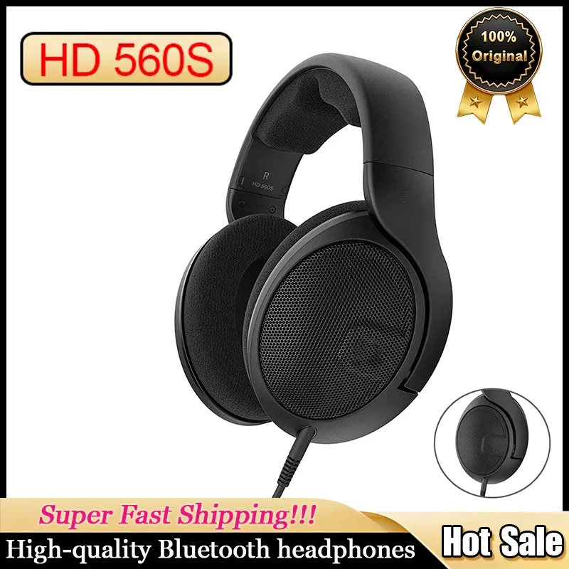 Fones de ouvido originais Senn - Sennheiser Headphone Hd 560S avaliação e preço