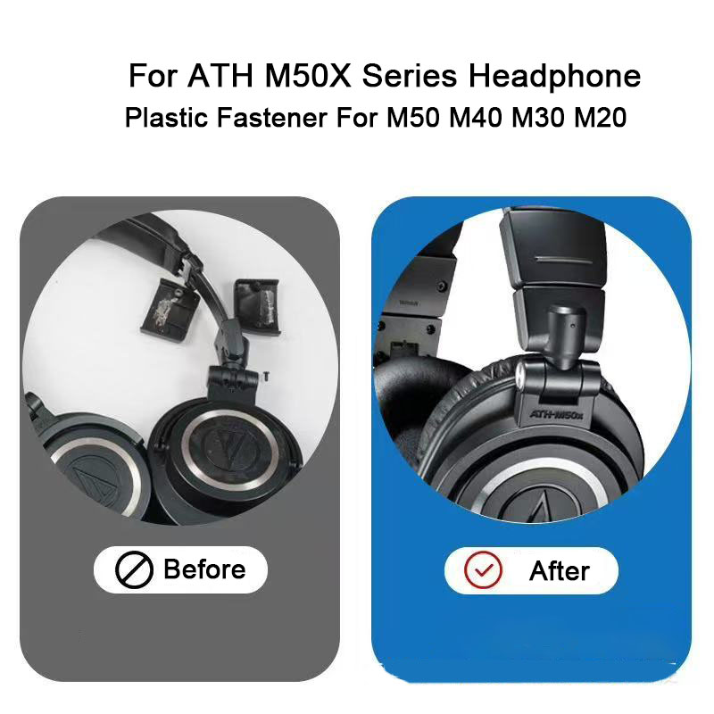 Um novo prendedor de plástico  - Audio Technica Headphone Ath-M50X avaliação e preço