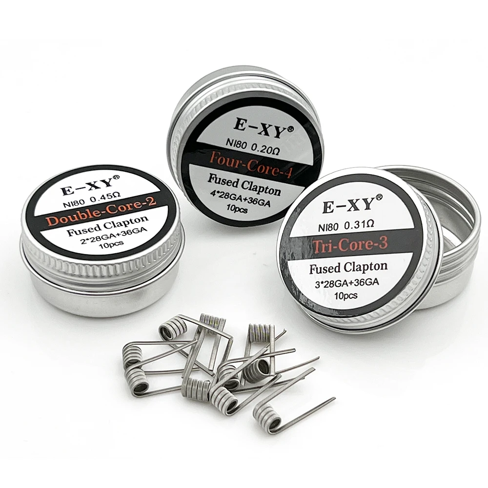 10 pçs/caixa Ni80 Bobina Pré-c - Coil Building Kit avaliação e preço