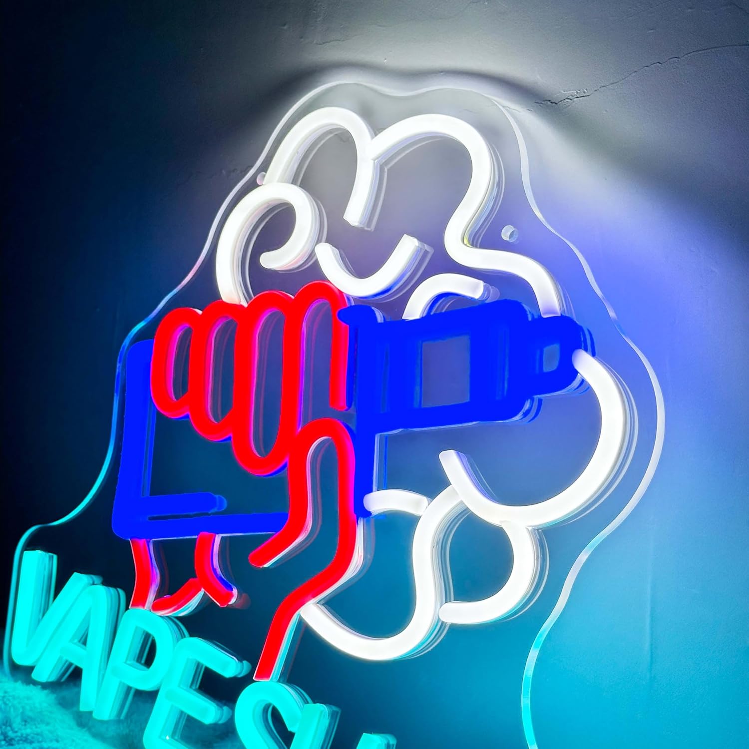 Vape Shop LED Neon Light Sign, - Vaping Store avaliação e preço