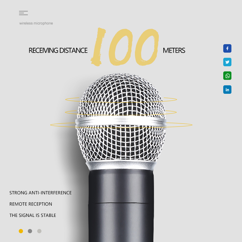 Microfone sem fio portátil, ca - Shure Mic Sm58 avaliação e preço